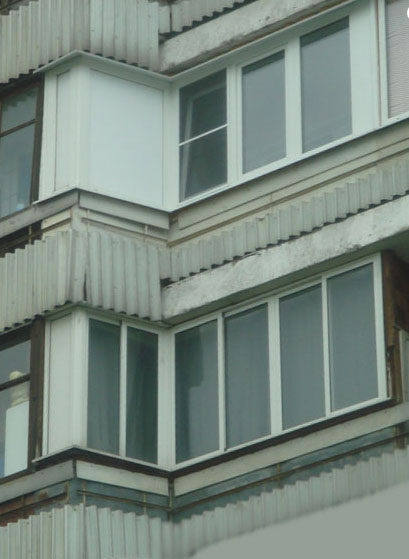 Остекление балконов и лоджий в домах серий: 137, п-44, п-44т, 504, п-3, п-3м, п-46, копе и других.