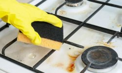 Как очистить решетку плиты до блеска и проверенные народные средства