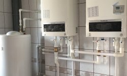 Монтаж системы отопления в частном доме с газовым котлом и ее схема