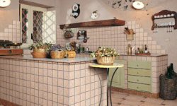 Дизайн плитки на кухне, фото современных интерьеров