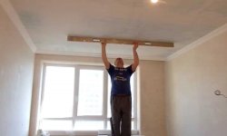 Правильная шпаклевка потолка своими руками под покраску и стоимость м2