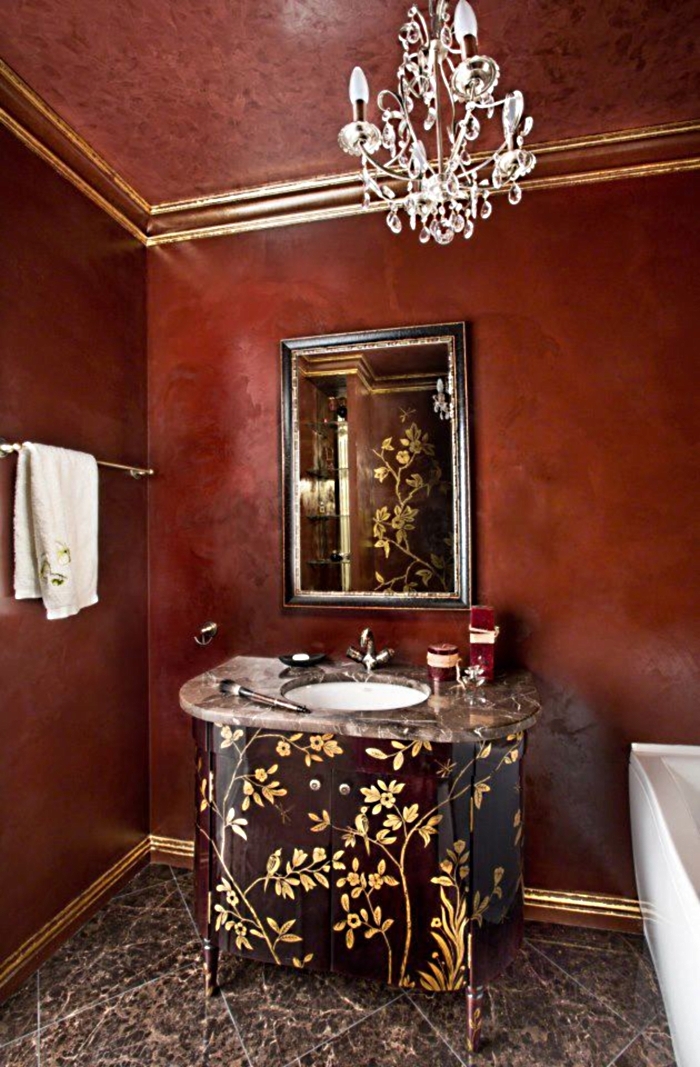 Ванная комната венецианская штукатурка фото