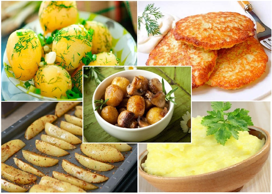Блюда из картофеля отварного рецепты с фото простые и вкусные рецепты фото