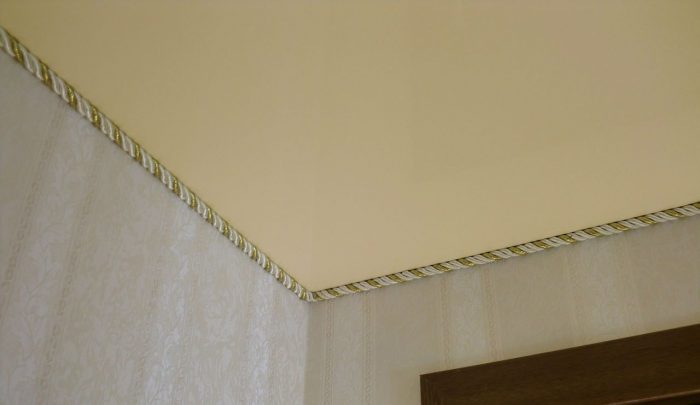 декоративный шнур для натяжного потолка