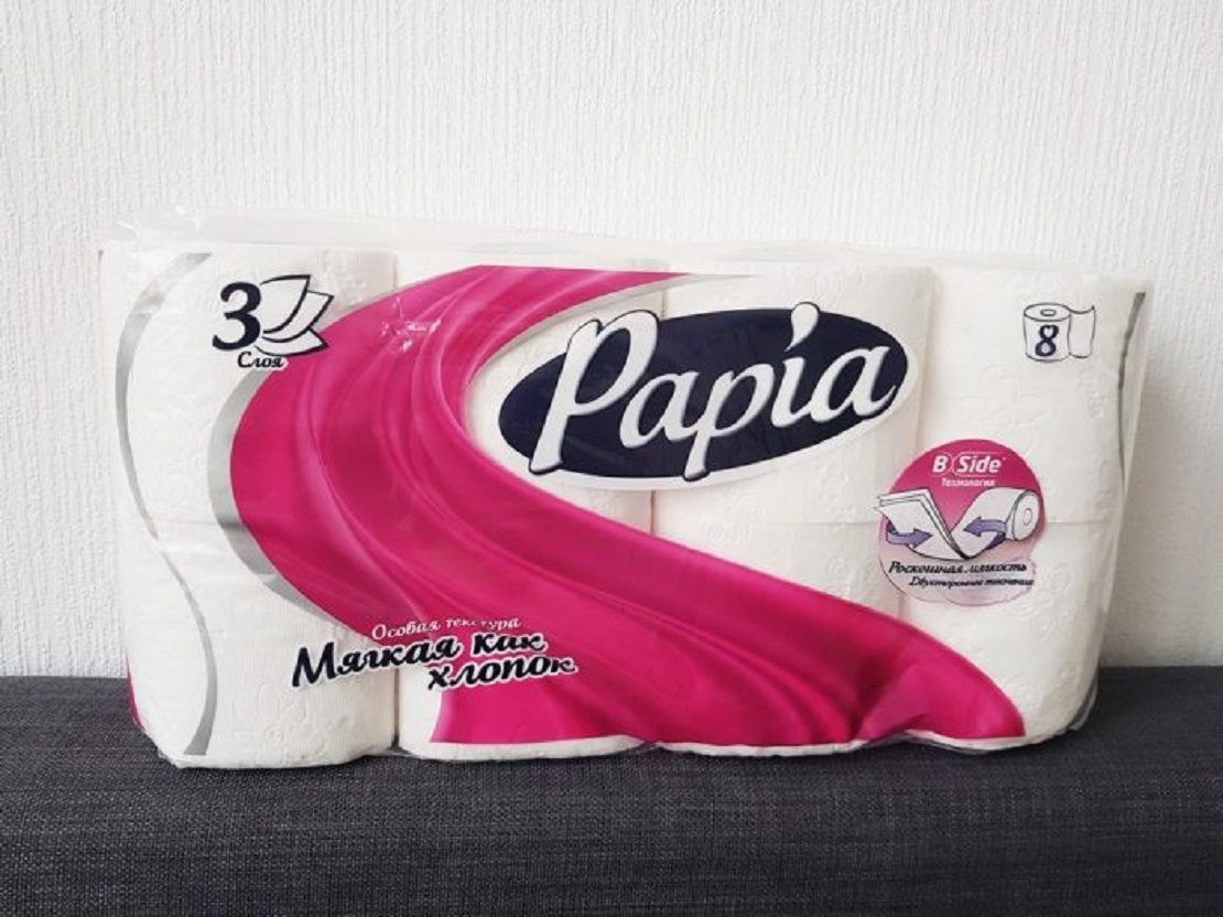 Туалетная бумага Папиа