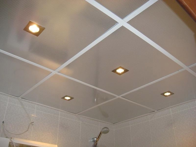 Лучшие варианты потолков для ванной комнаты