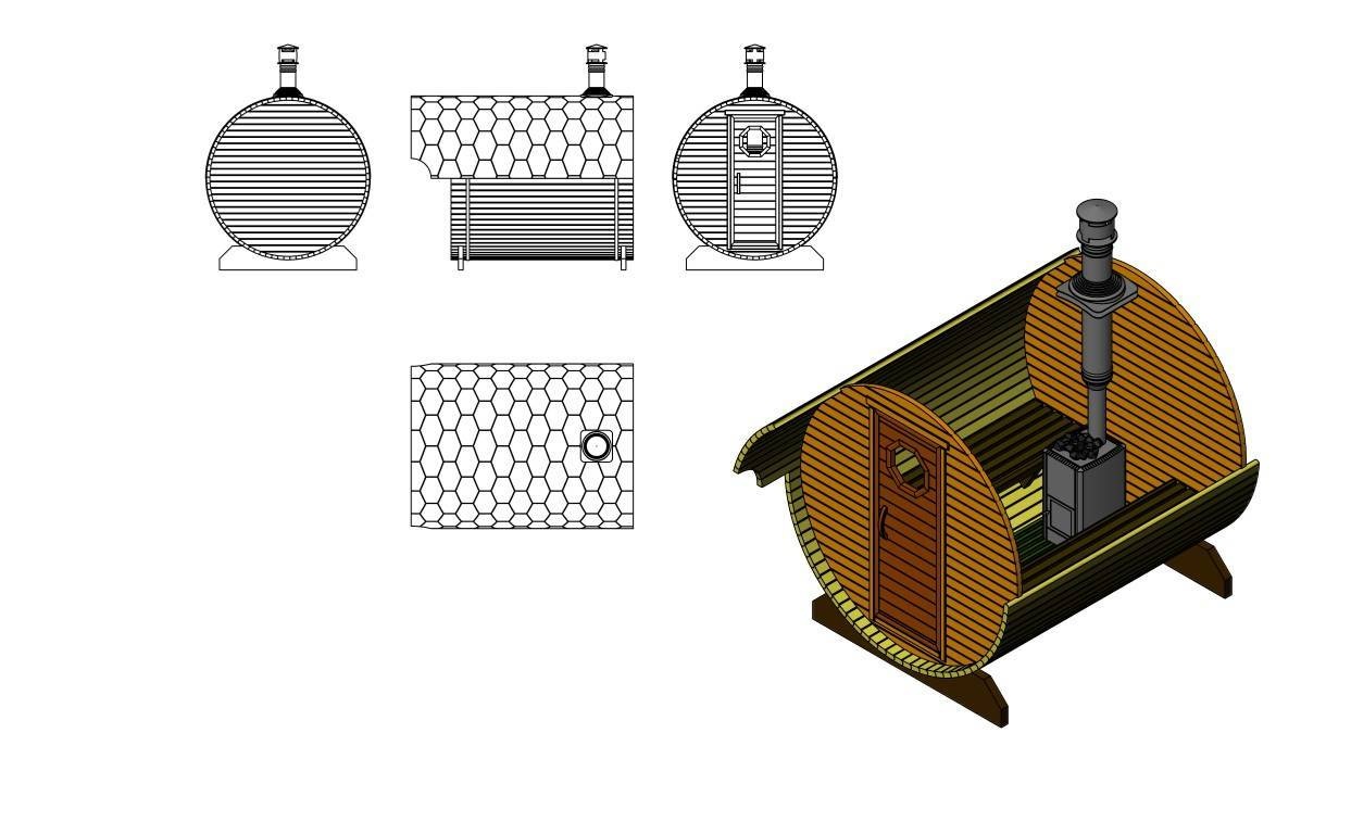 Бочка своими руками чертежи. Баня бочка Квадро 5 метров чертеж. Чертеж бани бочки 3м. Баня бочка Квадро чертеж. Баня бочка 3 метра чертеж.