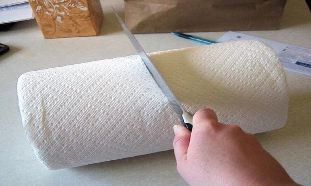 Необычное использование бумажных полотенец