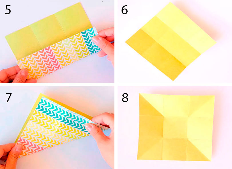 конверт в технике оригами