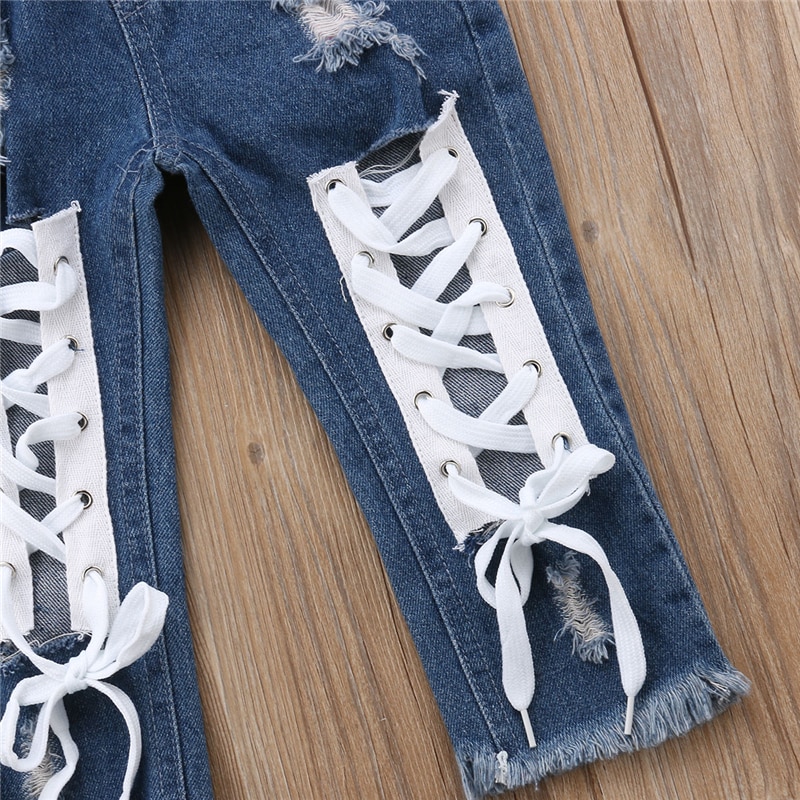 декорация дырки на джинсах